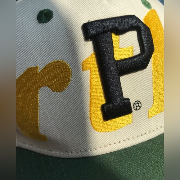 🔥Portland Gear | SnapBack Hat with black ‘P’, yellow PORTLAND, green bill - Picture 6 of 8